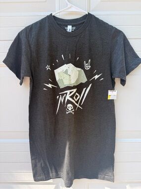 Zuni Sportswear "N'Roll" graphic rock n roll Tee Small NWT